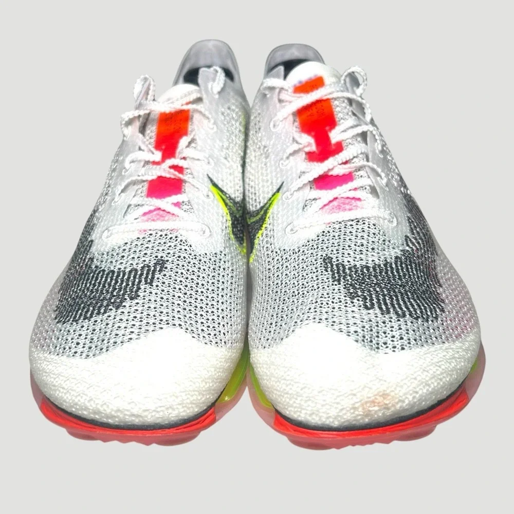 Nike Air Zoom Victory FK Mens 12 Track Shoes ‎ DJ6205-100 Rawdacious/White